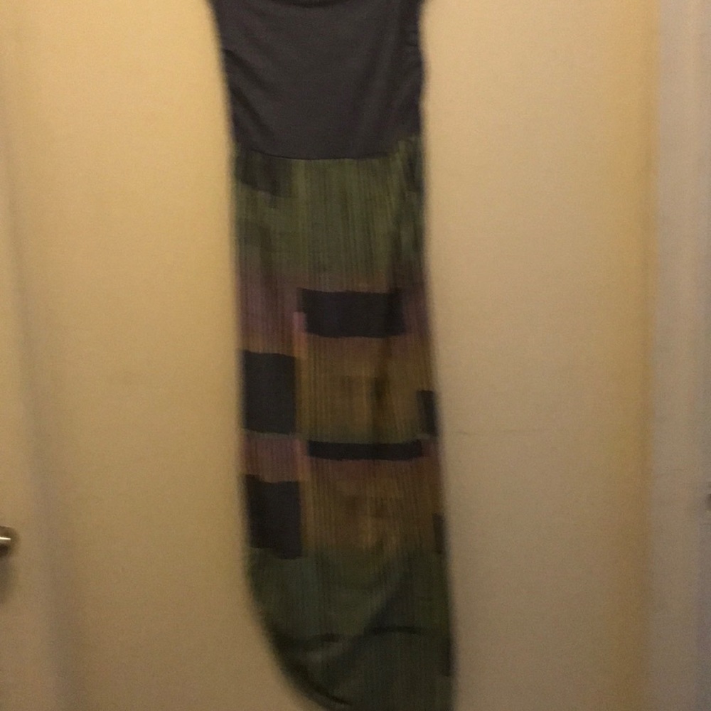 Strapless maxi sun dress
